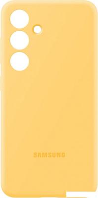 Чехол для телефона Samsung Silicone Case S24+ (желтый)