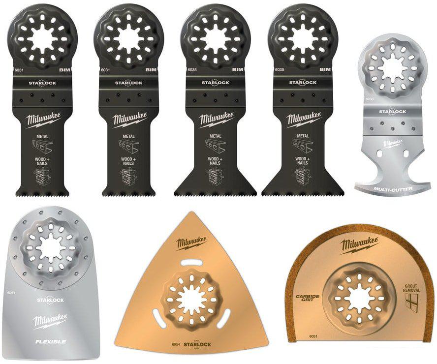 Набор пильных полотен Milwaukee 48906088 (8 шт)