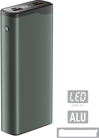 Внешний аккумулятор Olmio QL-20 20000mAh (серый)