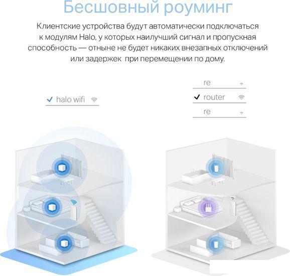 Wi-Fi система Mercusys Halo H30 (3 шт)
