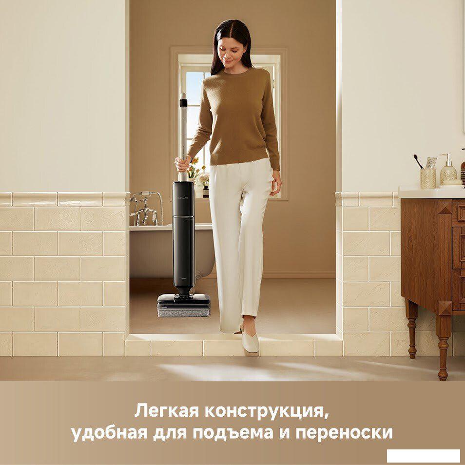Вертикальный моющий пылесос Dreame G12 Pro Wet and Dry Vacuum HHR32A (евровилка, черный)