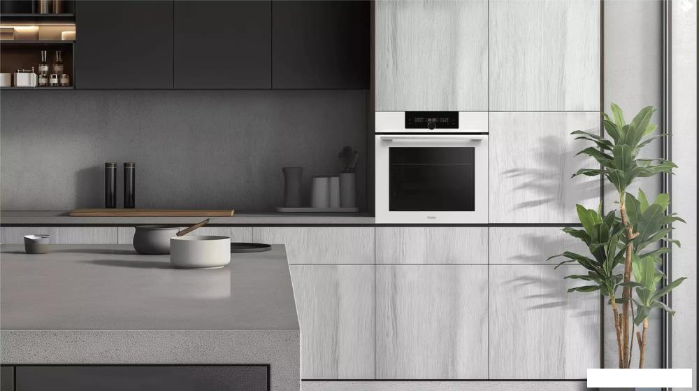Электрический духовой шкаф Haier HOQ-F6QSN3WB
