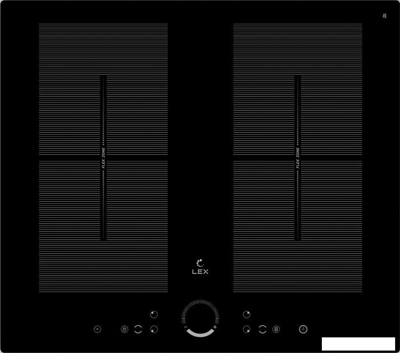 Варочная панель LEX EVI 640 F BL