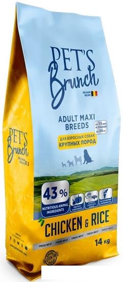 Корма для собак Pet's Brunch для взрослых собак крупных пород 14 кг