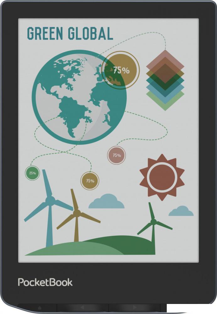 Электронная книга PocketBook 634K3 Verse Pro Color