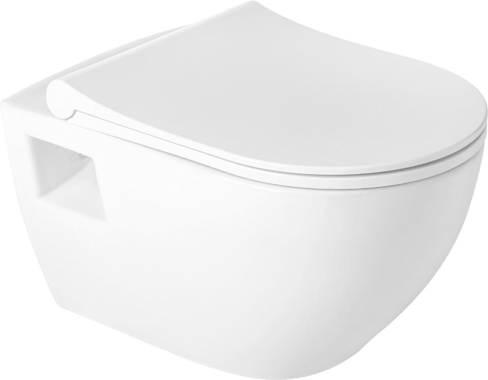 Унитаз подвесной Quarter Bath Deep Old Type 52см 70DE02001 (белый, без отверстия для биде)