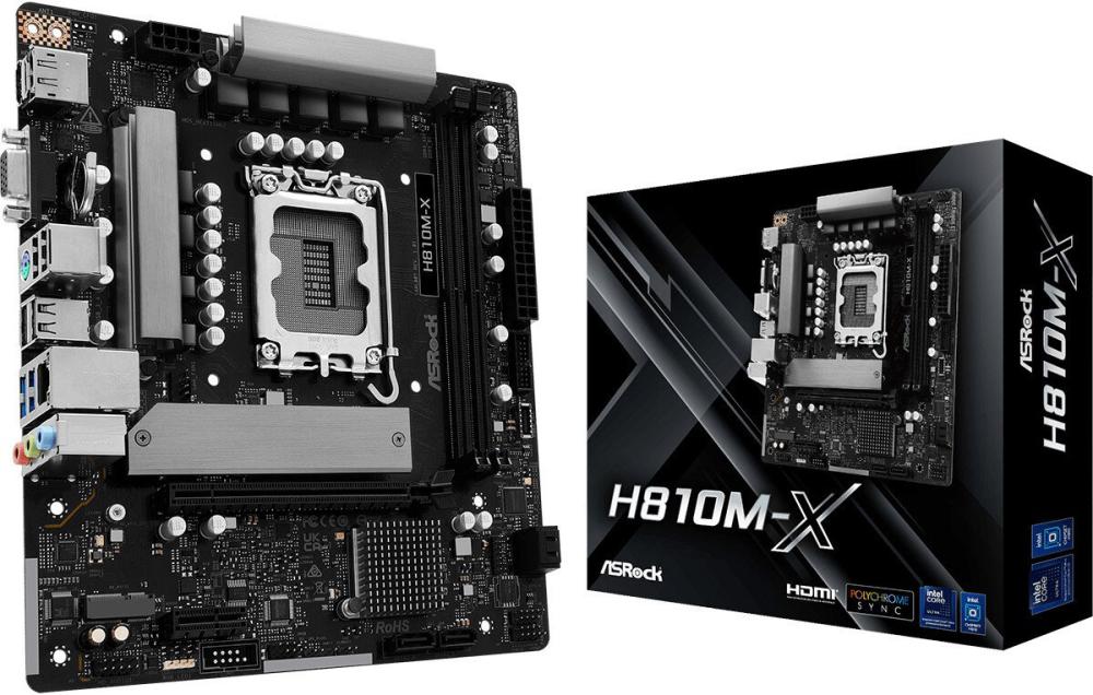 Материнская плата ASRock H810M-X