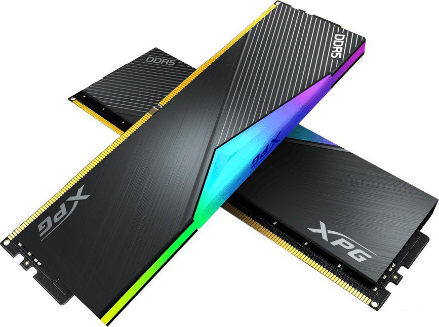 Оперативная память ADATA XPG Lancer RGB 2x16ГБ DDR5 6400 МГц AX5U6400C3216G-DCLARBK