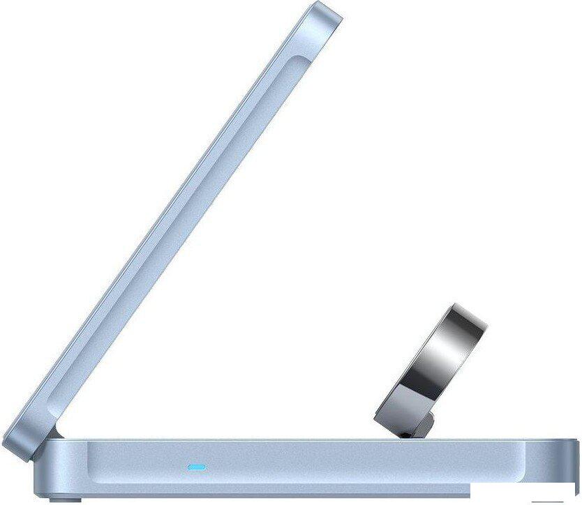 Беспроводное зарядное Ugreen W757 65901 (голубой)