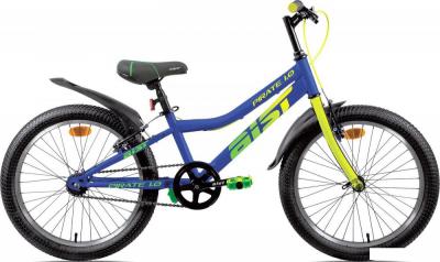 Детские велосипеды AIST Pirate 1.0 2025 (разобранный, синий)