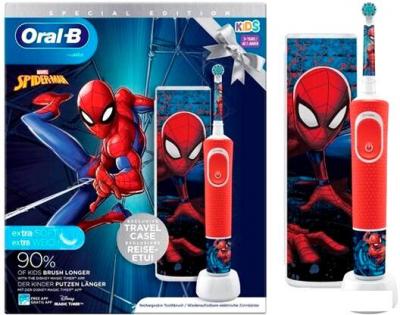 Электрические зубные щетки и ирригаторы Oral-B Spiderman D100.413.2KX 4210201419686