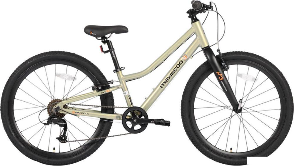 Велосипед Maxiscoo 3bike 24 L 2026 MSC-M3-2423 (зеленый, разобранный)