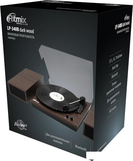 Виниловый проигрыватель Ritmix LP-340B