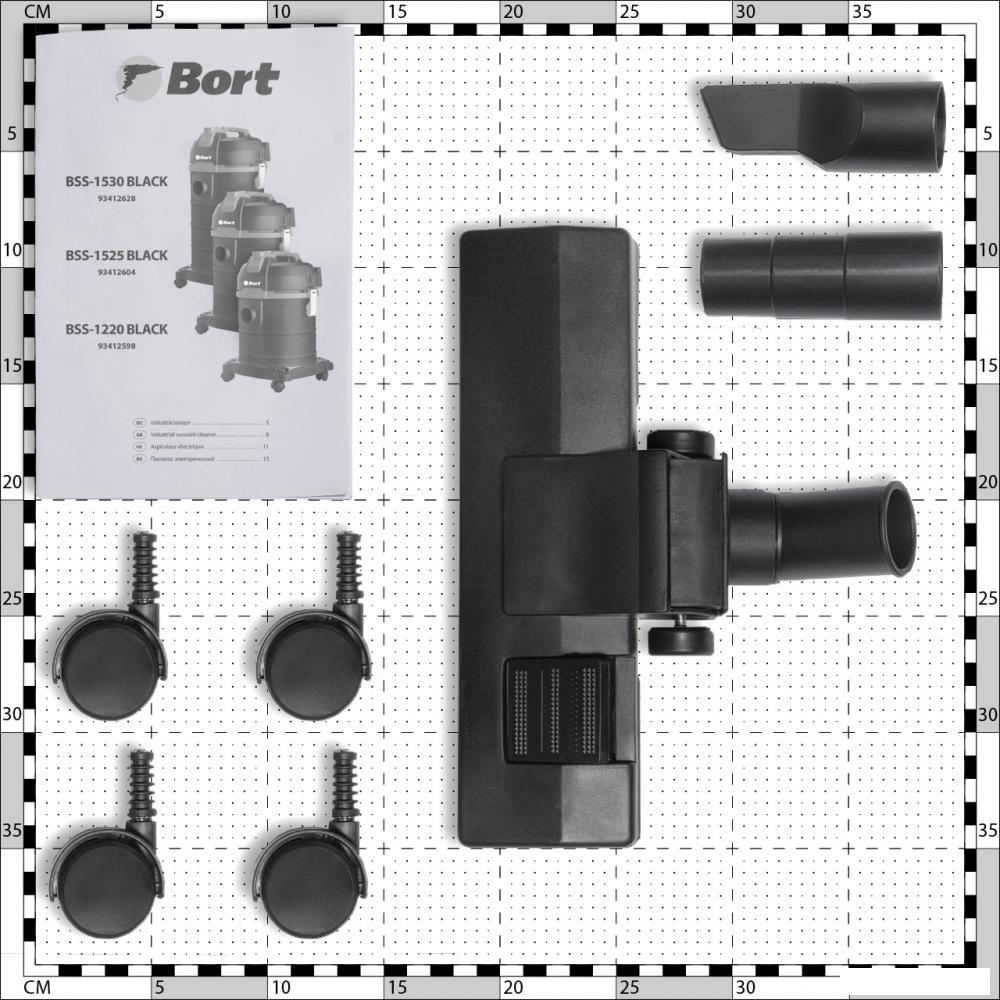 Пылесос Bort BSS-1530 Black