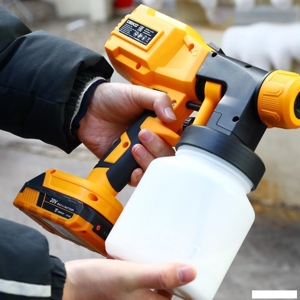 Краскораспылитель Deko SG20DK 083-1133 (с 1-им АКБ)