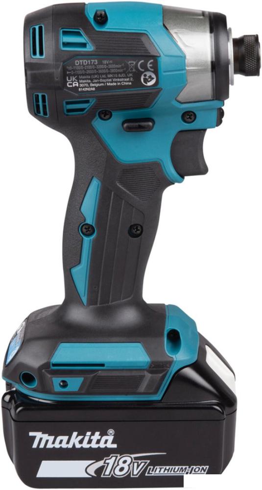 Винтоверт Makita DTD173RF1J (с 1-им АКБ, кейс)