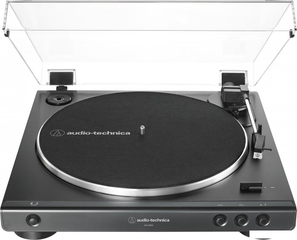 Виниловый проигрыватель Audio-Technica AT-LP60X-BK