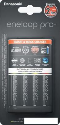 Аккумуляторы + зарядное Panasonic Smart-Quick Charger 4xAA 2500 mAh