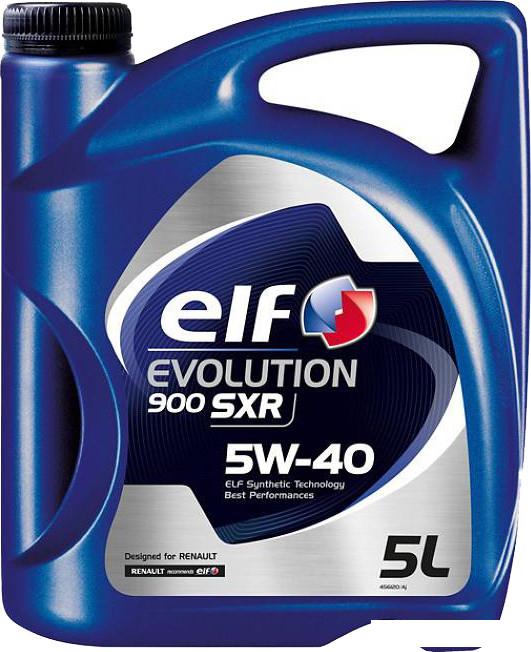 Моторные масла Elf Evolution 900 SXR 5W-40 API SN/CF 5л