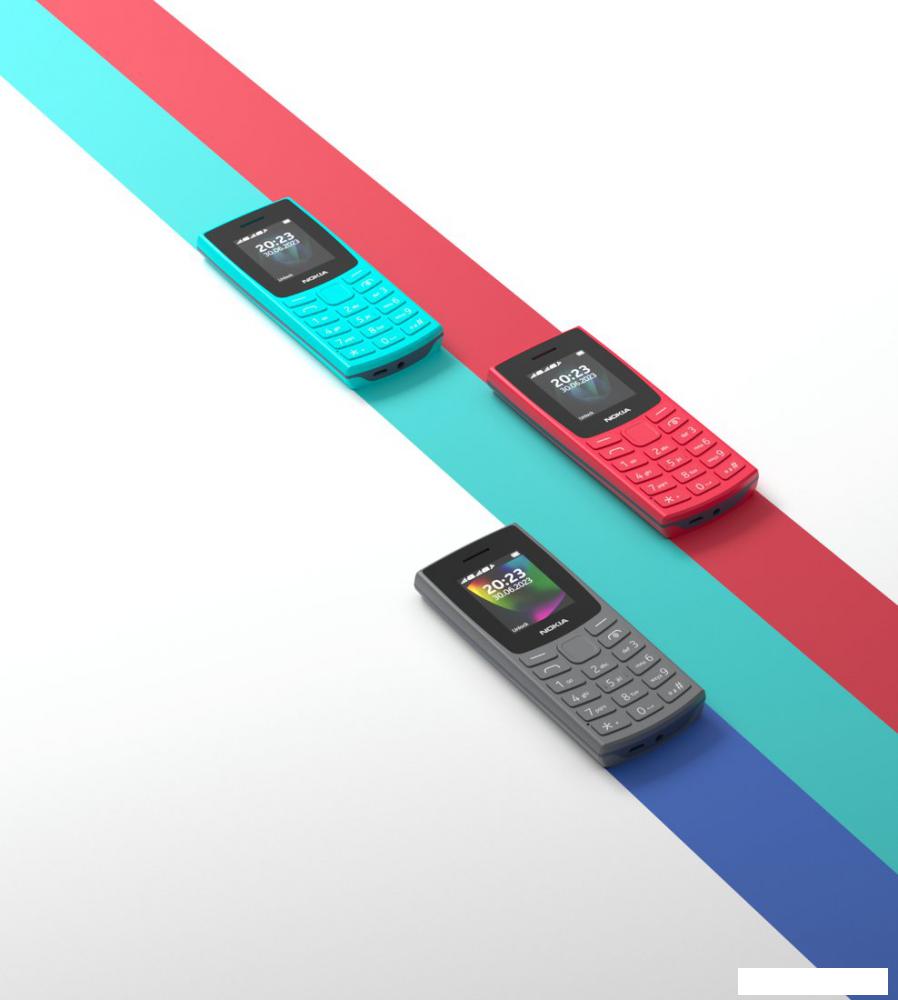 Кнопочный телефон Nokia 105 (2023) Dual SIM TA-1557 (красный) Кнопочный телефон Nokia 105 (2023) Dual SIM TA-1557 (красный)