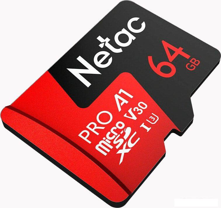 Карта памяти Netac P500 Extreme Pro 64GB NT02P500PRO-064G-S