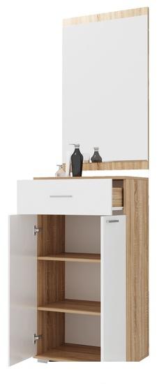 Комоды, тумбы Памир Италия ТК-600 (дуб сонома-белый глянец)