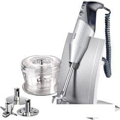 Погружной блендер Bamix M200 SwissLine Silver