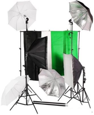 Вспышки, лампы и аксессуары для съемки Falcon Eyes KeyLight 425LED SBU KIT