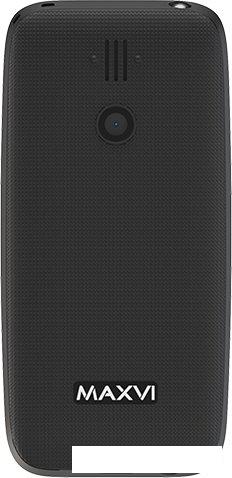Кнопочный телефон Maxvi B110 (черный)