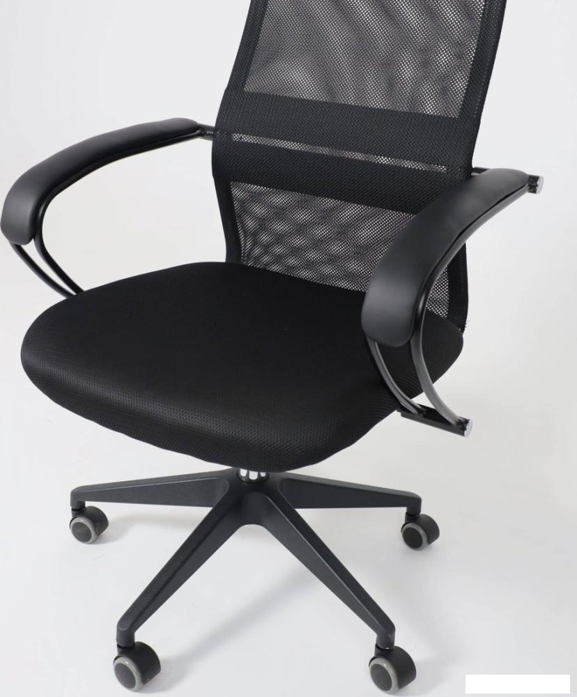 Офисное кресло AksHome First PL (ткань/сетка, черный)