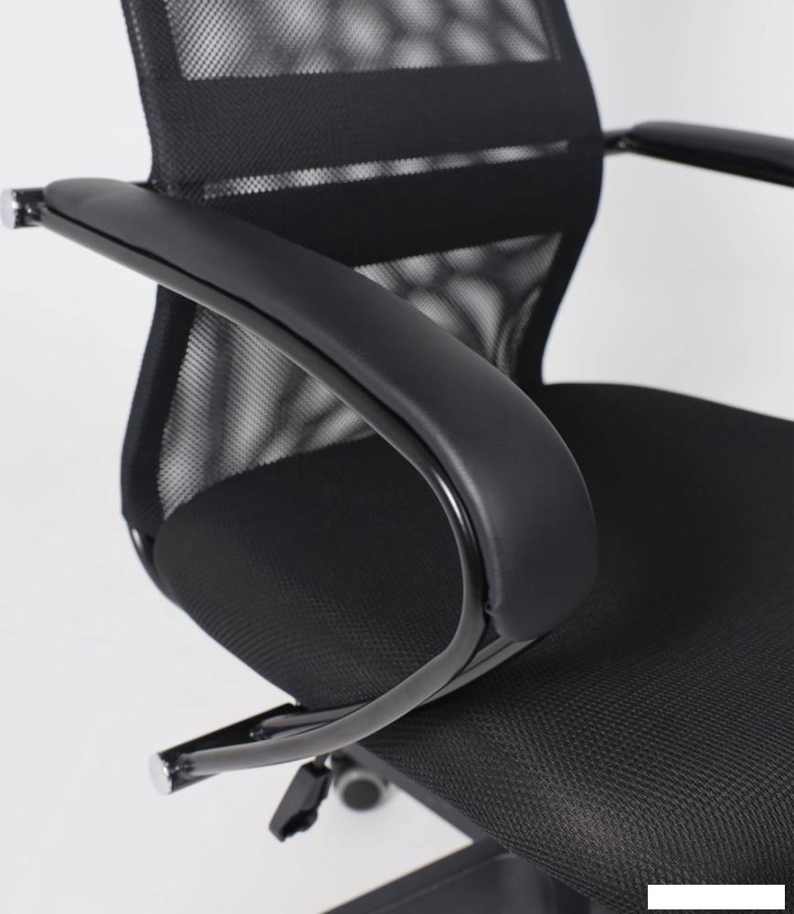 Офисное кресло AksHome First PL (ткань/сетка, черный)