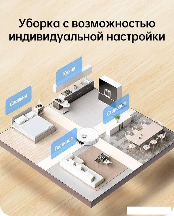Робот-пылесос Dreame L10 Prime (международная версия, белый)