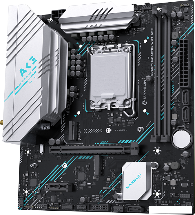 Материнская плата Maxsun B760M Gaming WiFi Ace