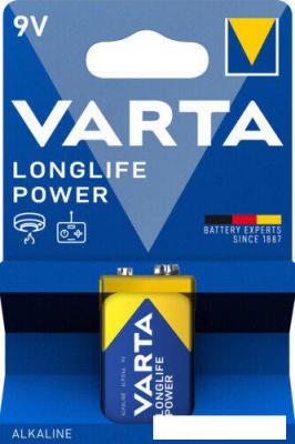 Батарейка Varta Longlife Power 9V BL1 4922