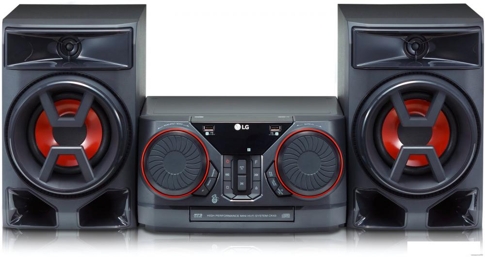 Музыкальный центр LG X-Boom CK43 (с колонками CKS43F)