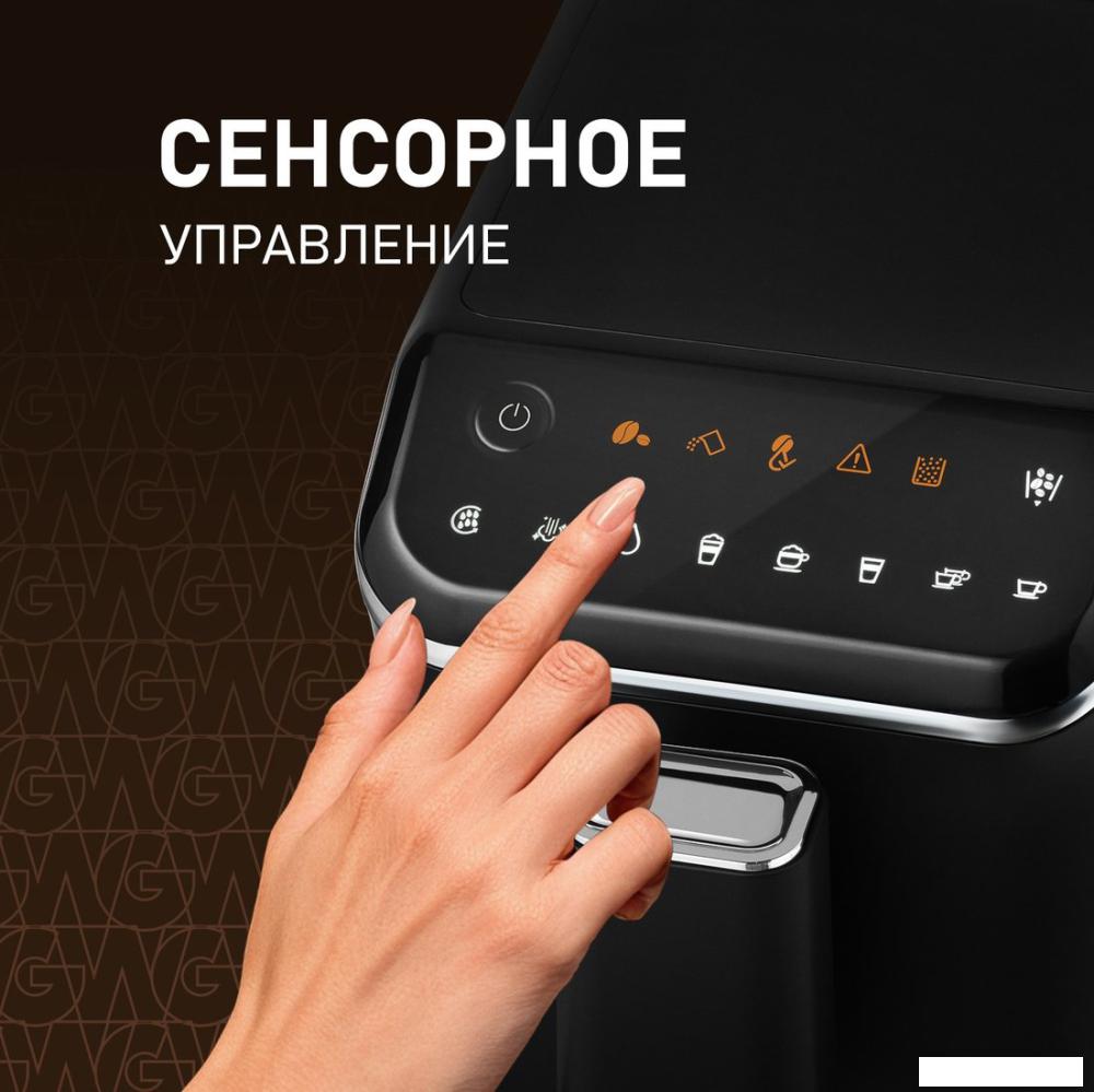 Кофеварки и кофемашины Weissgauff WCM-325 Black Automatic Touch Cappuccino