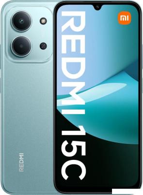 Телефон Xiaomi Redmi 15C 4G 4GB/256GB международная версия (зеленый)