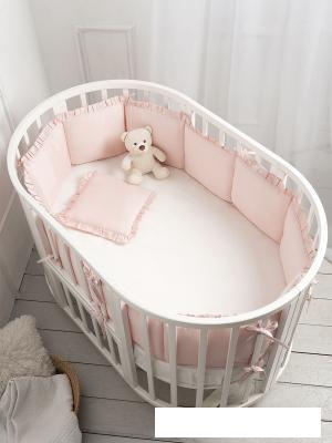 Бампер в кроватку Perina Lovely Dream (розовый)