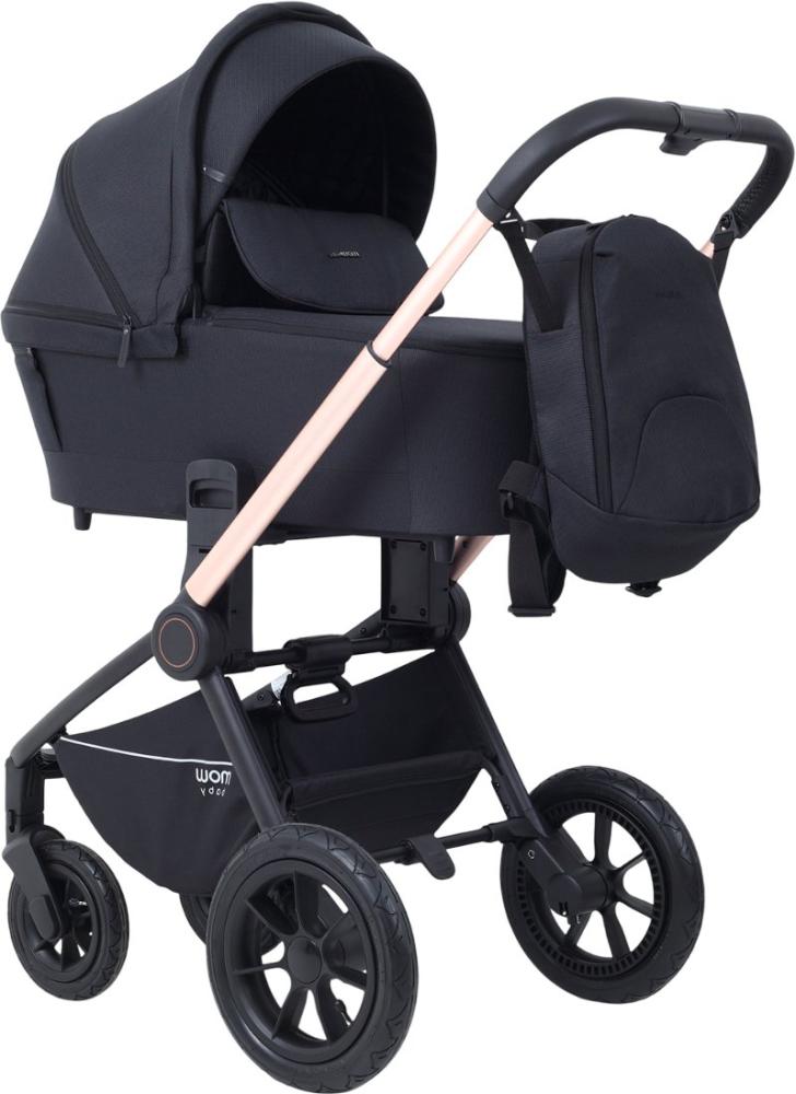 Детские коляски и аксессуары MOWbaby Zoom air MB087 (3 в 1, Gold Black)