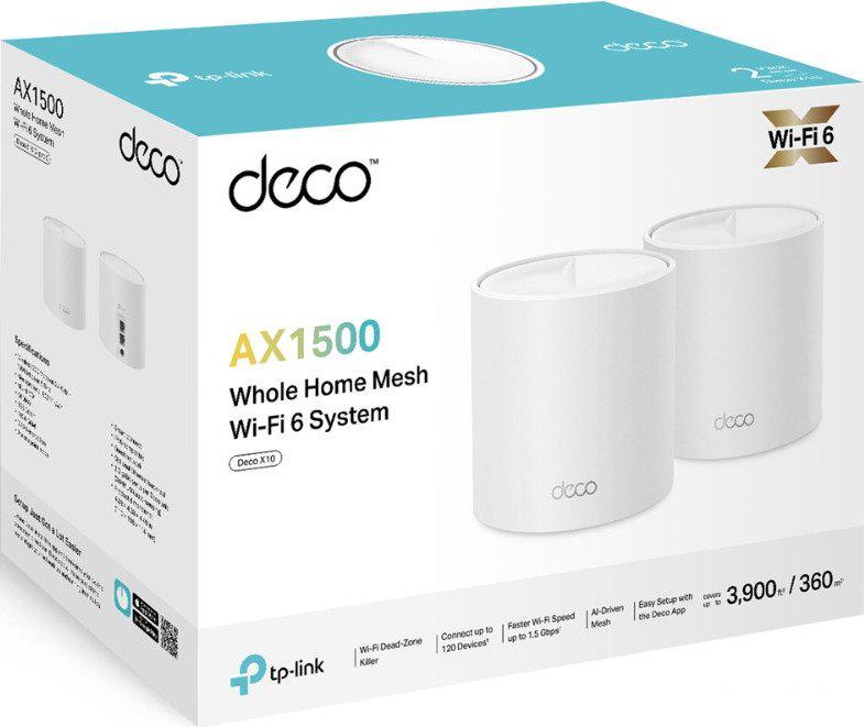Wi-Fi система TP-Link Deco X10 (2 устройства)