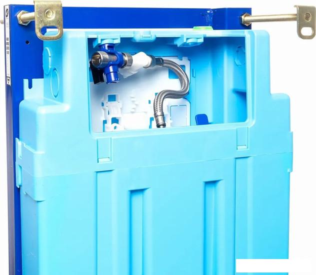 Инсталляции для унитазов, раковин, биде и писсуаров SIAMP Bcu Ingenio с панелью Cut (хром глянец)