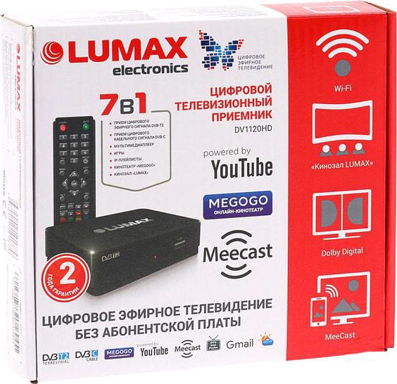 Приемники цифрового ТВ Lumax DV1120HD