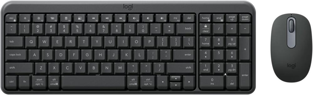 Офисный набор Logitech MK250 Compact Bluetooth Wireless Combo 920-013853 (графит)