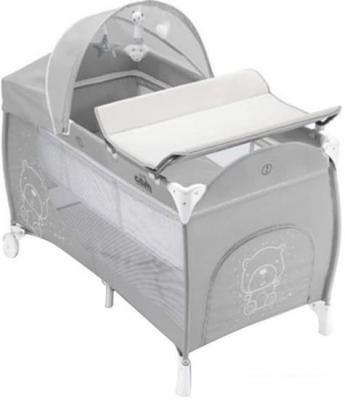 Детские манежи CAM Daily Plus L113/247 (тедди серый)