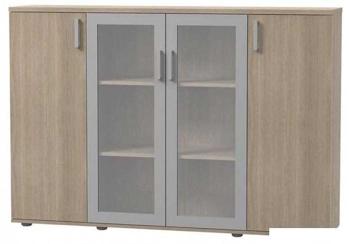 Комоды, тумбы Премиум Акцент 1600 (шимо светлый)