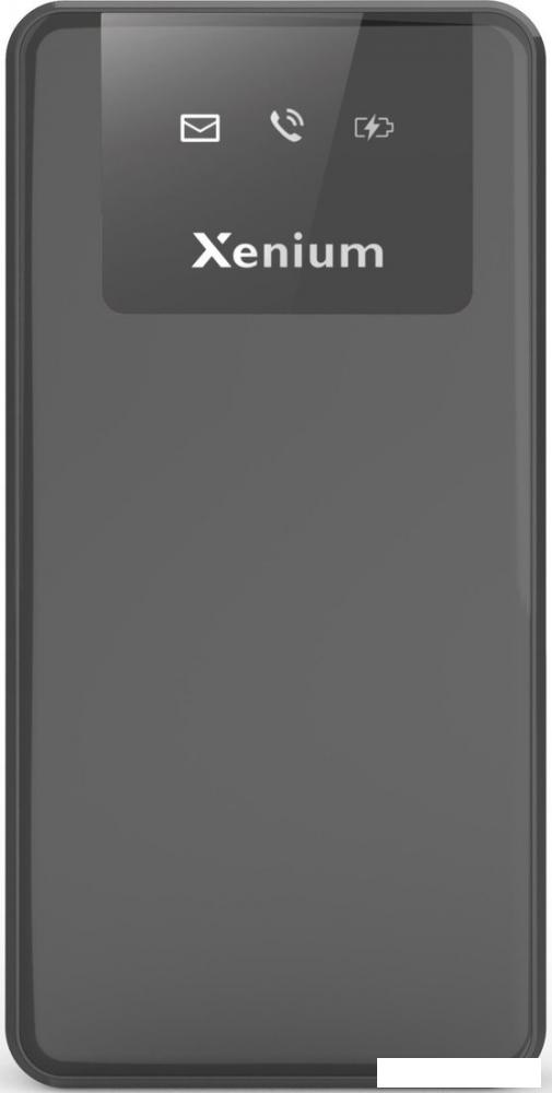 Кнопочный телефон Xenium X600 (темно-серый)