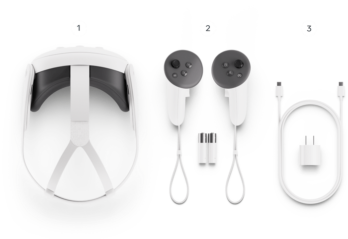 Автономная VR-гарнитура Meta Quest 3 512GB