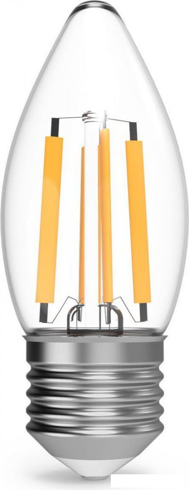 Светодиодная лампочка Gauss Filament Свеча 11W 810lm 2700К Е27 LED 1/10/50 103802111