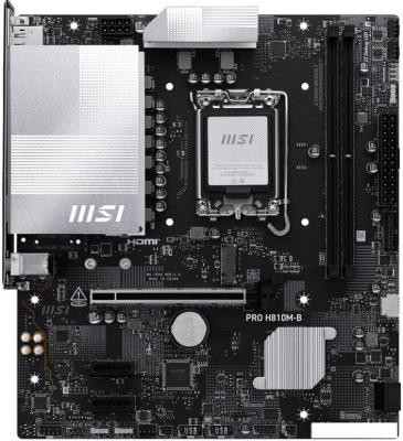 Материнская плата MSI Pro H810M-B