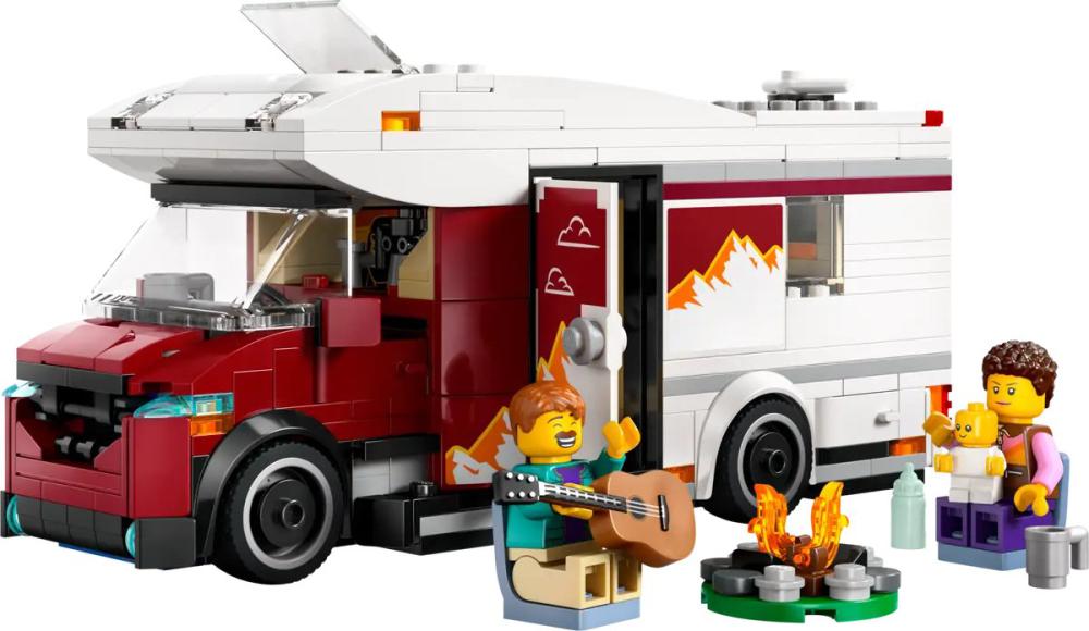 Конструктор LEGO City Кемпер-фургон для отдыха и приключений 60454